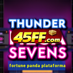 fortune panda plataforma